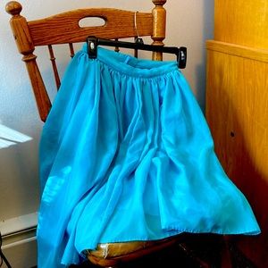 Chiffon Circle Skirt Custom Made